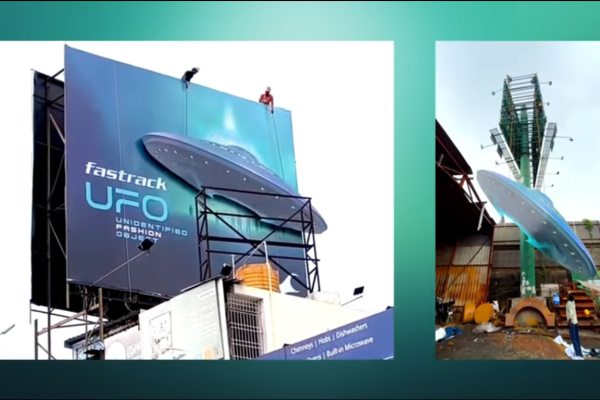 Fastrack’s UFO OOH Campaign: When the Sky Became the Billboard