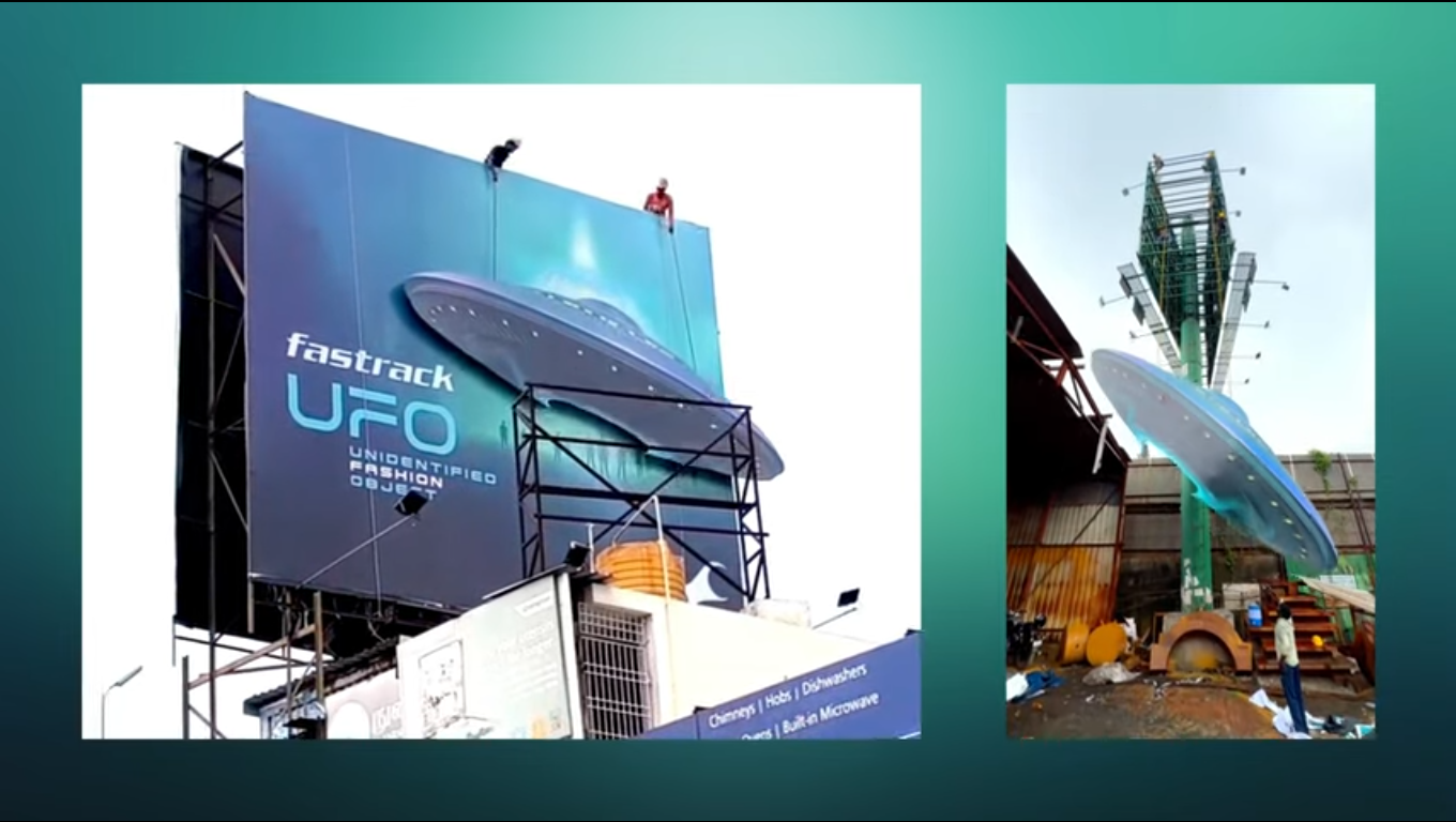 Fastrack’s UFO OOH Campaign: When the Sky Became the Billboard