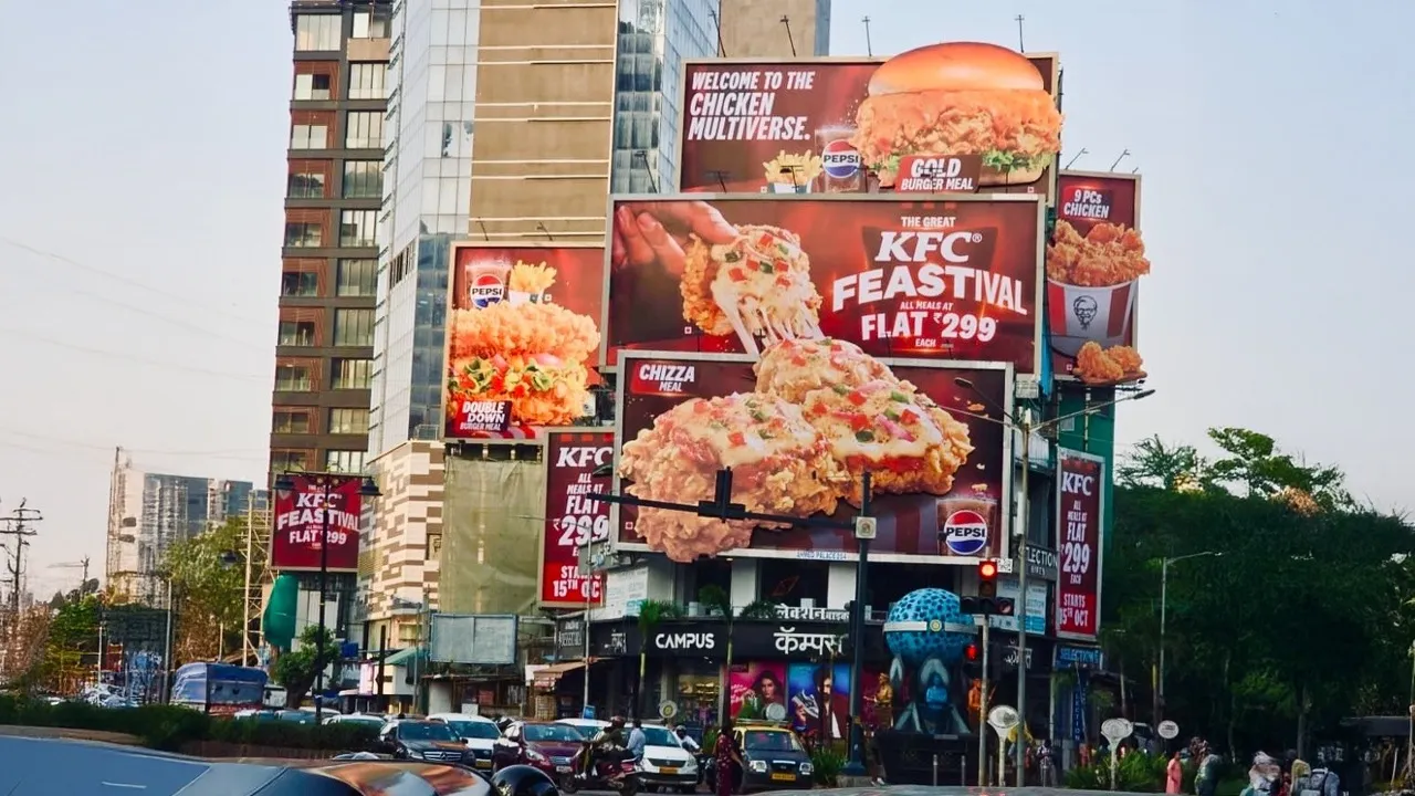 The KFC Feastival Trail marks a milestone for India’s OOH evolution, especially in high-density metro markets. It highlights a growing trend: contextual creativity combined with location intelligence.