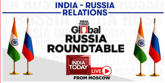 India Today Hosts Exclusive Moscow Roundtable Ahead of Vladimir Putin’s Visit to India