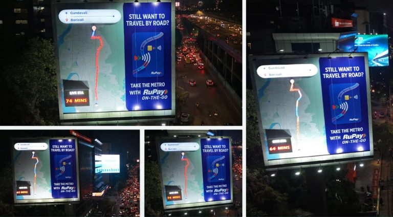 RuPay and Platinum Outdoor Launch “ON-THE-GO” OOH Campaign Across Mumbai