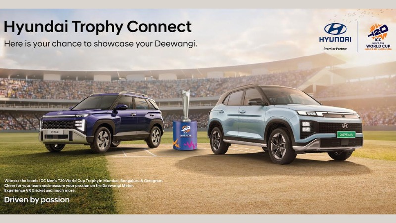 Hyundai Trophy Connect brings ICC Men’s T20 World Cup trophy closer to fans