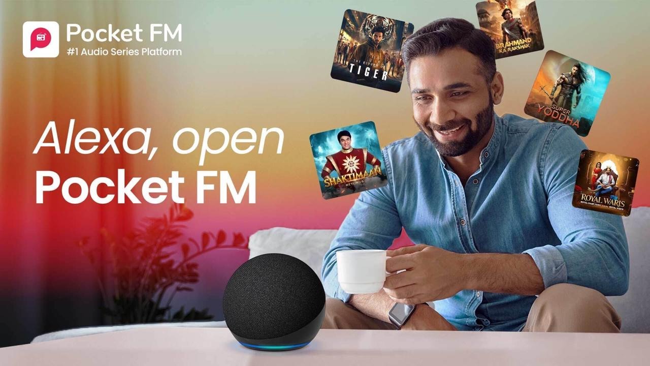 Pocket FM audio series on Alexa: Voice-First Storytelling Revolution in India