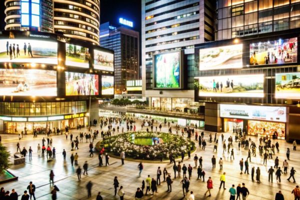 Rise of Large-Format and Immersive DOOH Screens Across Transit and Retail Environments