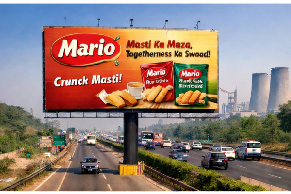 Mario Rusk billboards in Bathinda