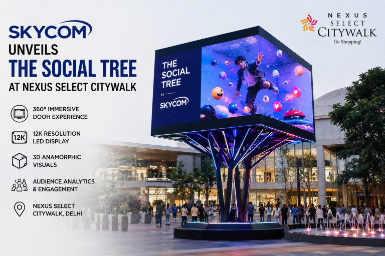 Skycom Unveils ‘The Social Tree’ at Nexus Select CityWalk..